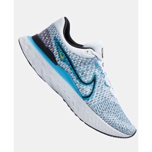 Nike React Infinity Run Flyknit 3 Mens Running Shoes Chlorine Blue DH5392 Sz 11